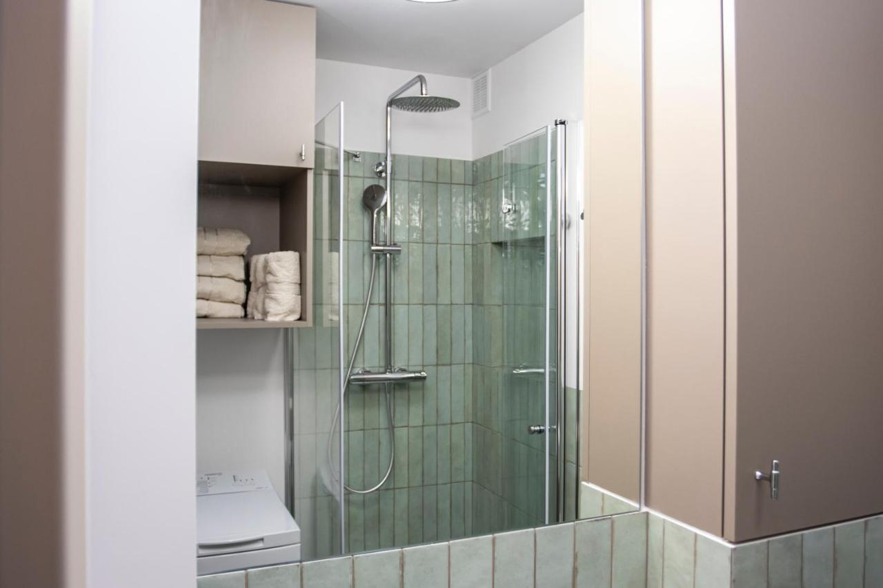 Apartament Przy Metrze Wierzbno Z Nuta Vintage Varsavia Esterno foto